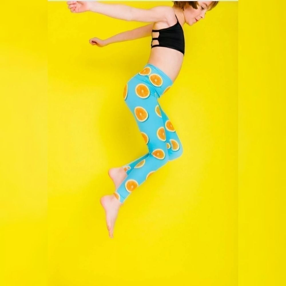 Flexi Lexi Fitness MINI  Oranges of My Eyes Leggin